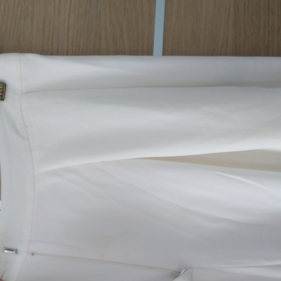 White high wasted flare pants - Picture 4 of 8